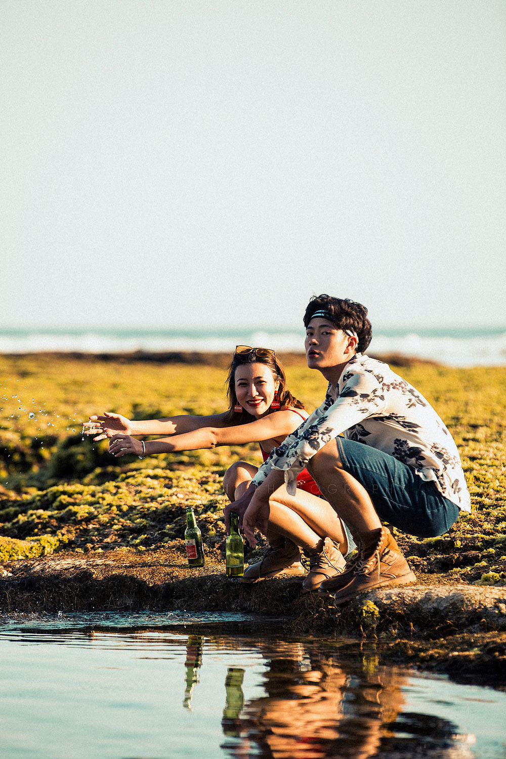 爱旅拍巴厘岛美乐思海滩旅拍
