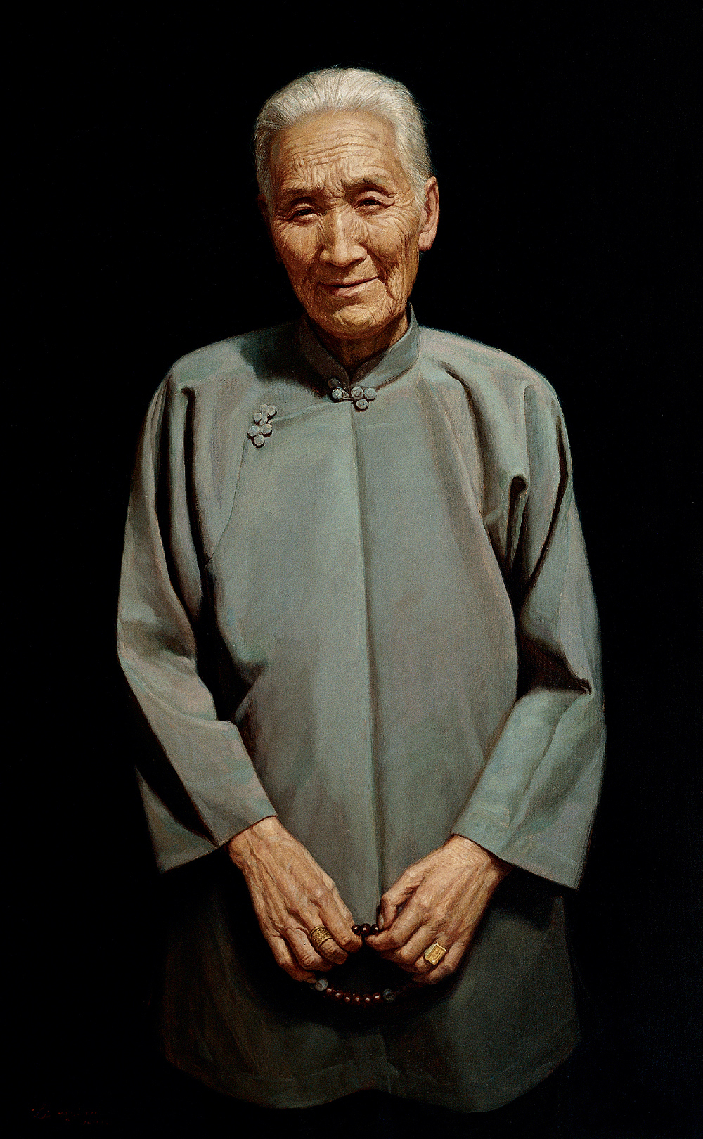 《奶奶》——李自健