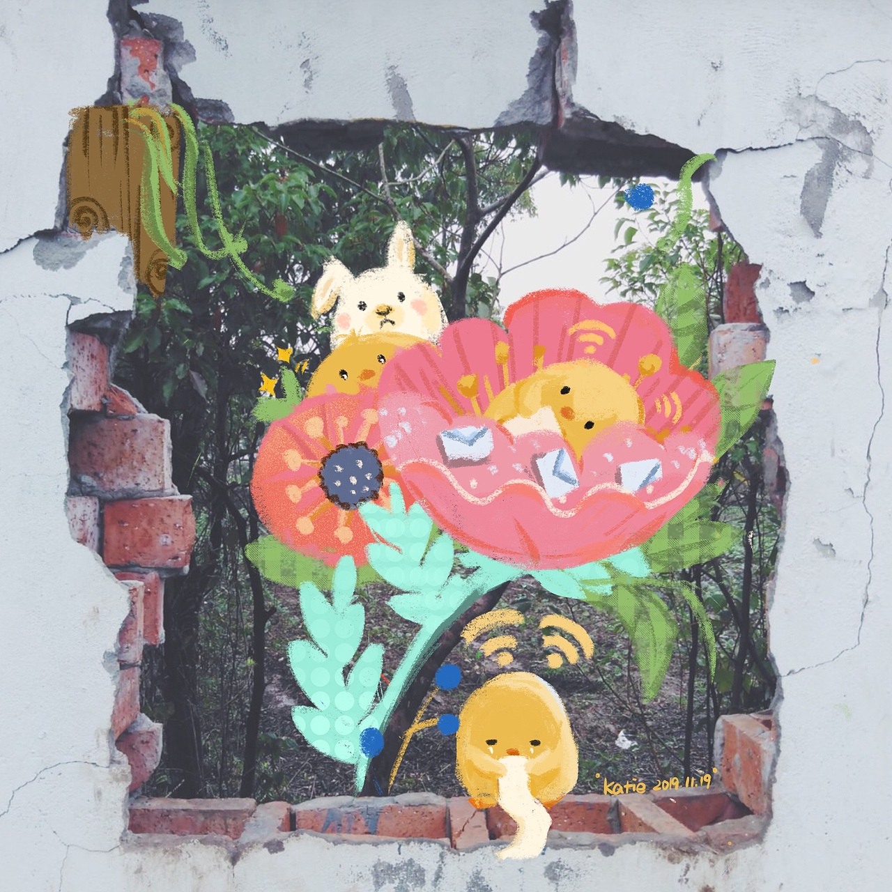 当插画遇见现实（图ZMTg3MTU0NjIw） - 创作习作 - 站酷设计师嘻嘻嘻吸吸乐原创素材 - 站酷ZCOOL