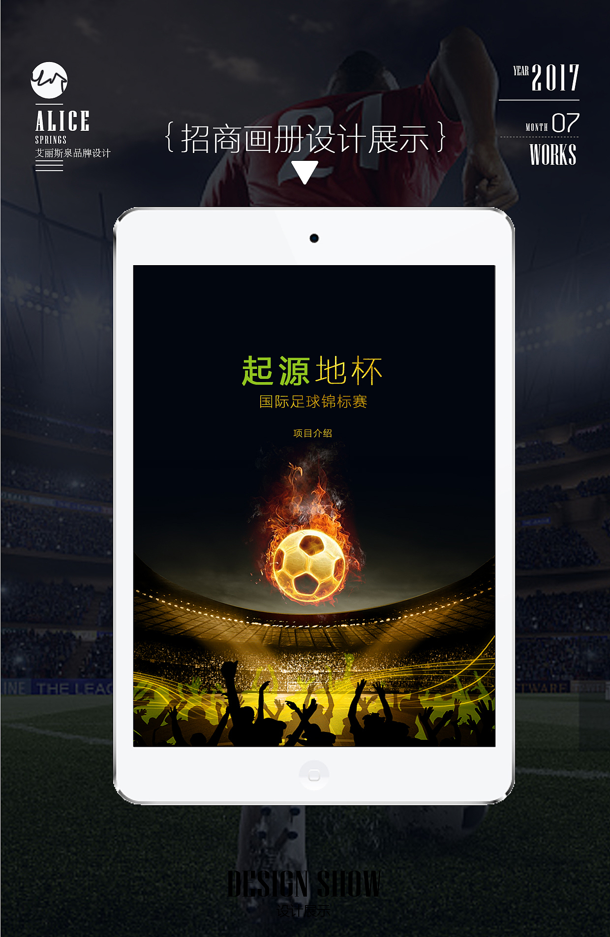 足球馆起源杯-招商画册