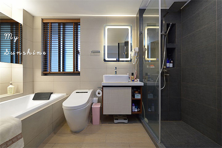 石家庄亿佰居港式三室装修--玩转撞色家居