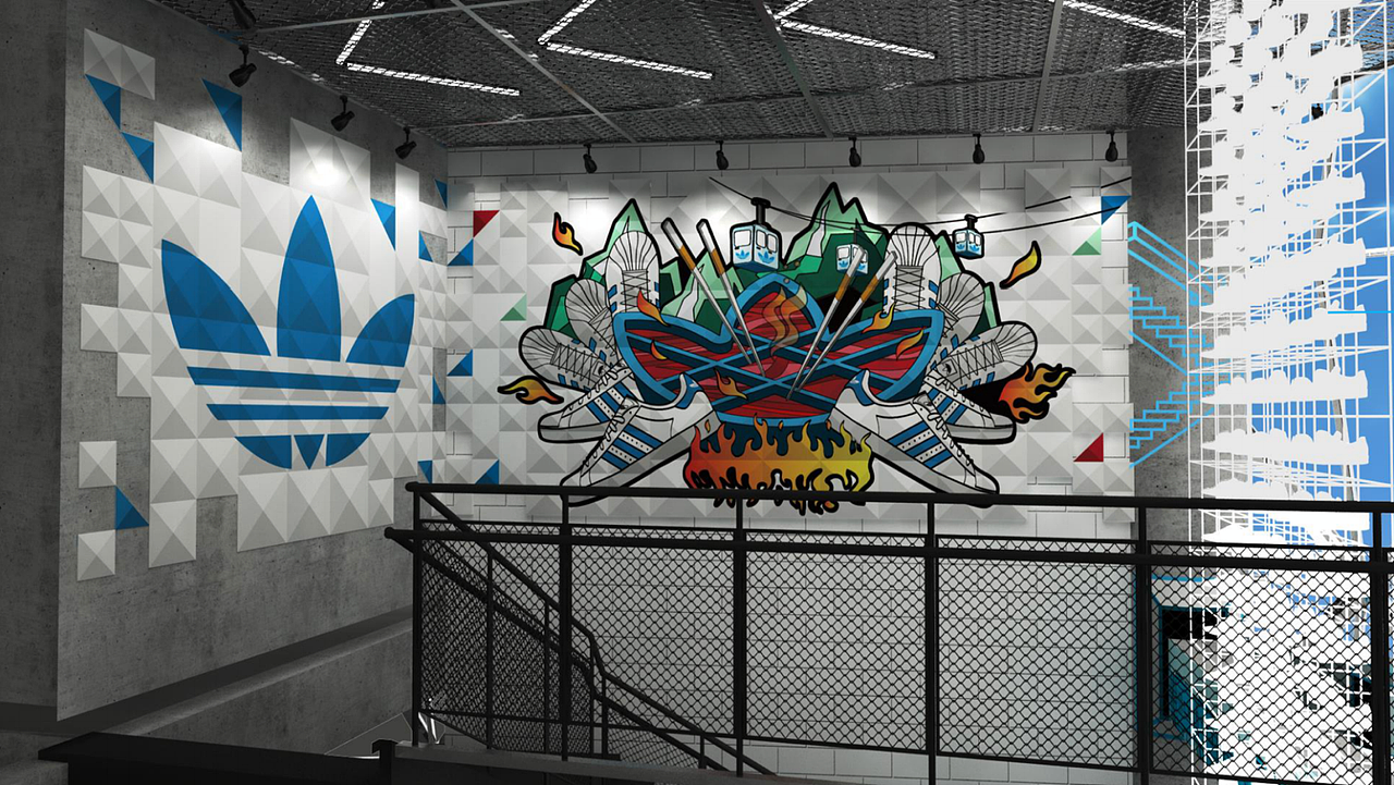 【阿迪达斯】平面设计&插画&宣传海报（图ZMTczNDU5MTAw） - 海报 - 站酷设计师小起酱原创素材 - 站酷ZCOOL