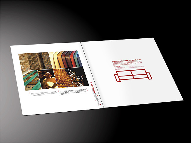 家具宣传页及产品折页