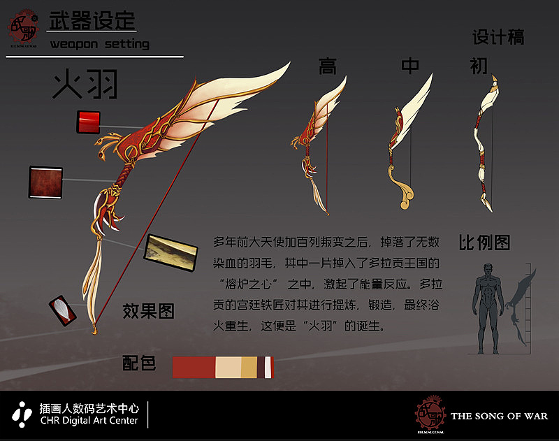 武器设计-火羽（图ZMTI5MzI4MzQ0） - 游戏原画 - 站酷设计师chahuarenschool原创素材 - 站酷ZCOOL