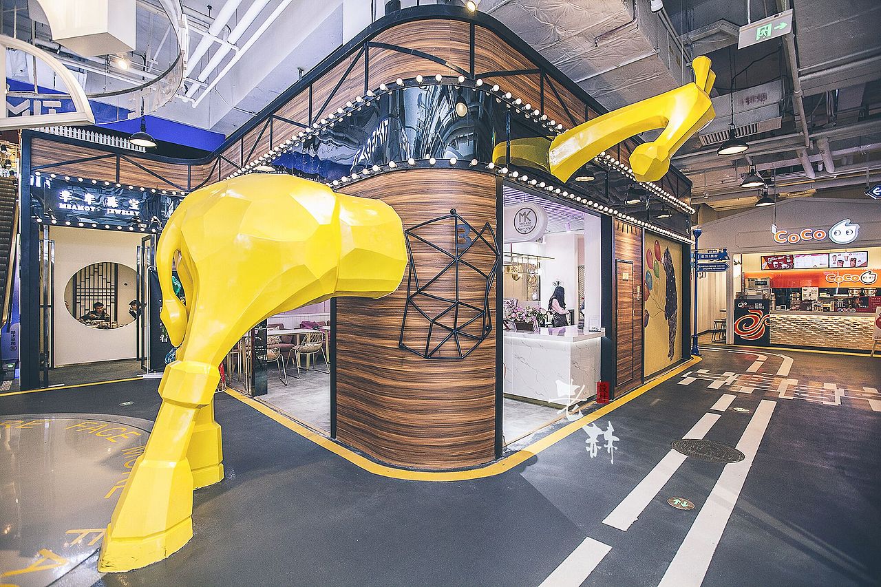 mk蛋糕店设计实景照