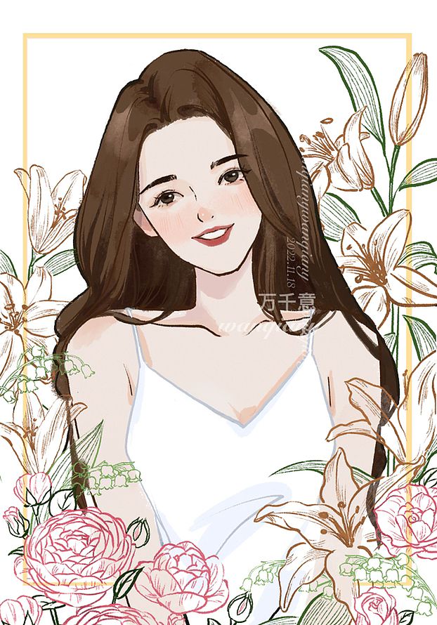 画一个美女姐姐吧（图ZMzIyODk1ODI4） - 商业插画 - 站酷设计师饼饼的饼饼原创素材 - 站酷ZCOOL
