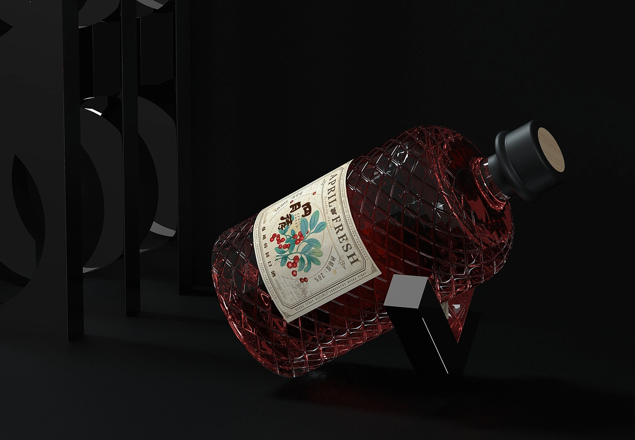 尚智&times;四月清 | 利口酒包装