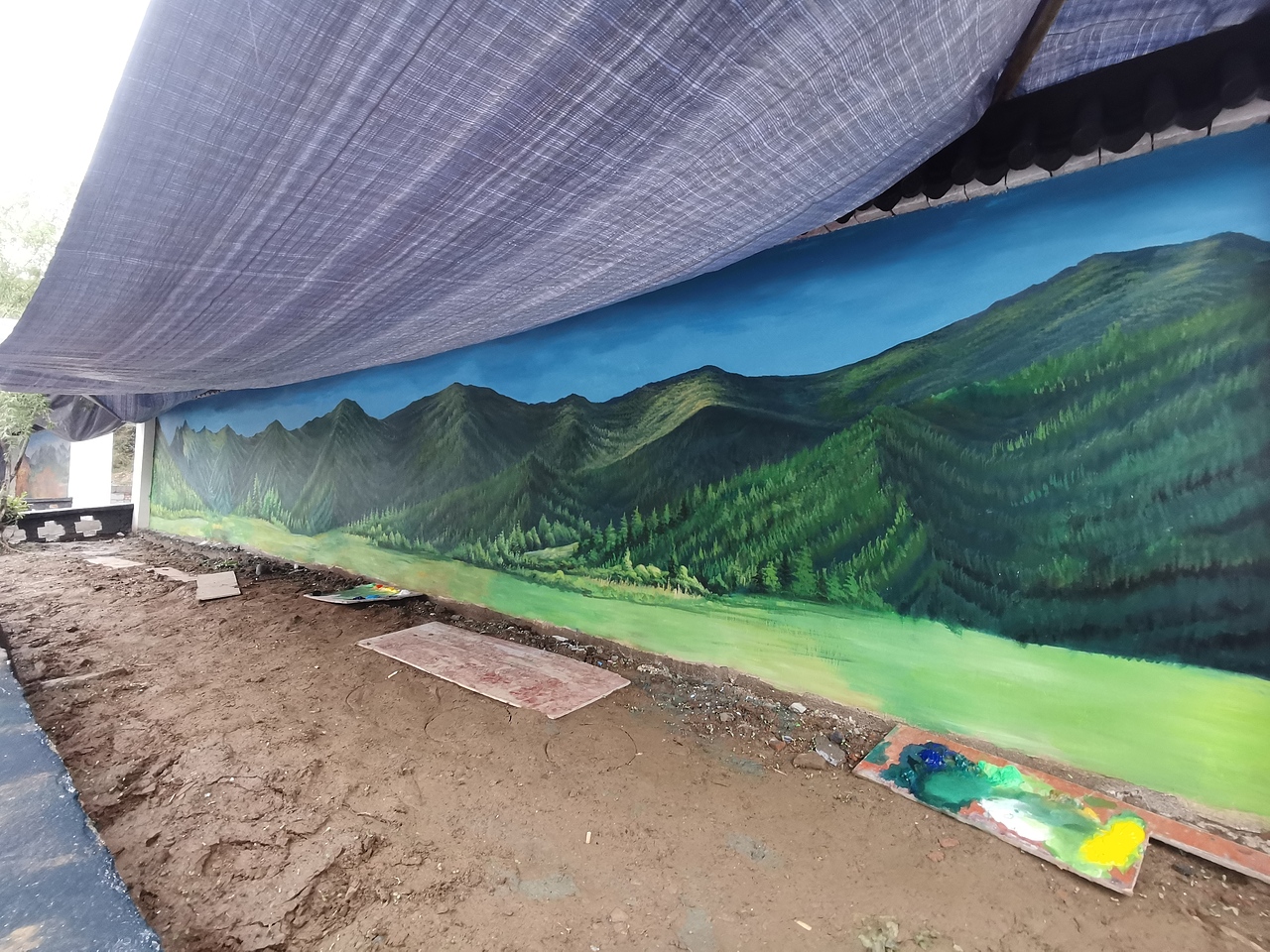 农村墙绘,新农村壁画,乡村壁画,乡村文化,农村壁画