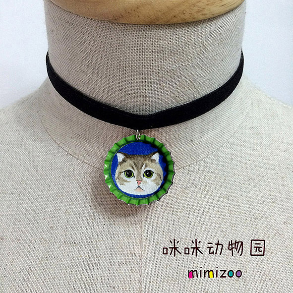 瓶盖中的迷你油画（图ZNDYyMTkyODg=） - 首饰设计 - 站酷设计师upmimi原创素材 - 站酷ZCOOL