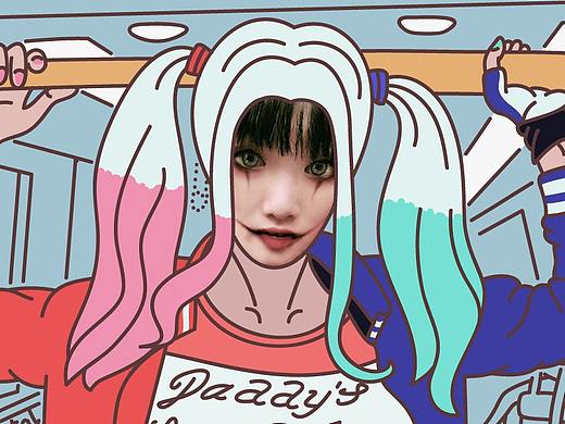 小丑女