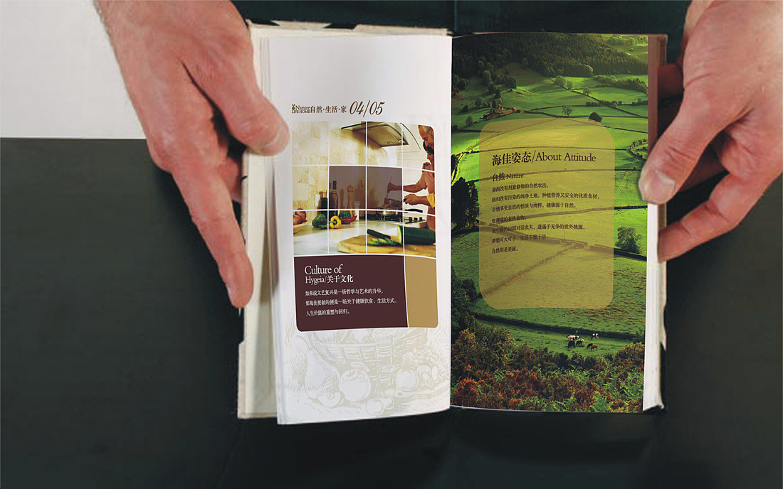 农业公司宣传画册设计