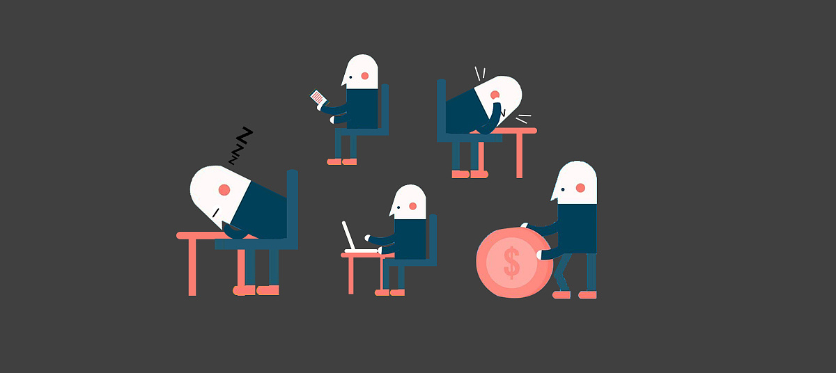 扁平化人物对比|插画|商业插画|安然mastkr - 原创作品 - 站酷 (zcool