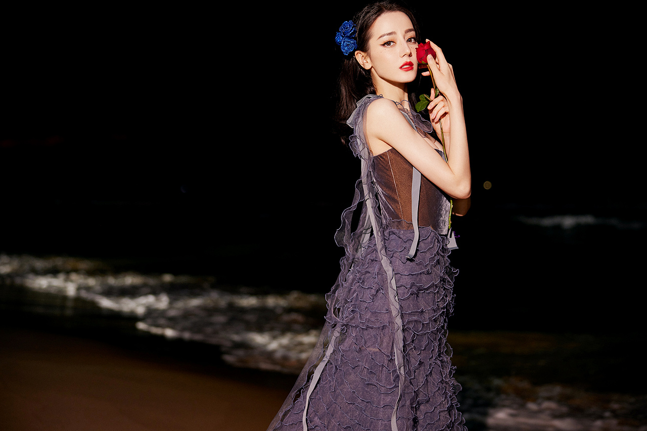 花仙子《迪丽热巴》（图ZMjc4MDEyMTc2） - 时尚/艺术摄影 - 站酷设计师林希泽原创素材 - 站酷ZCOOL