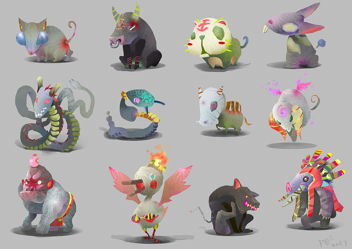 卡哇伊十二生肖