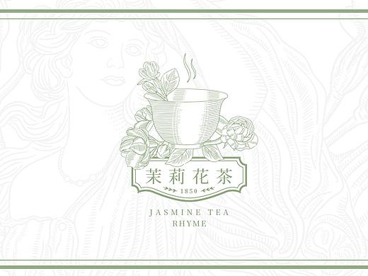 中世纪版画插画—茶叶包装