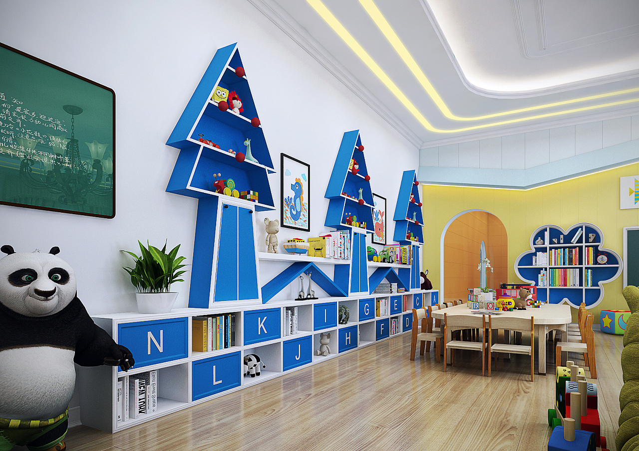 儿童房设计很棒|空间|室内设计|室内设计盈盈 - 原创作品 - 站酷 (ZCOOL)