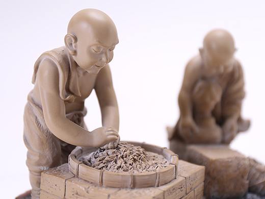 一角禅制茶小沙弥之《包揉》