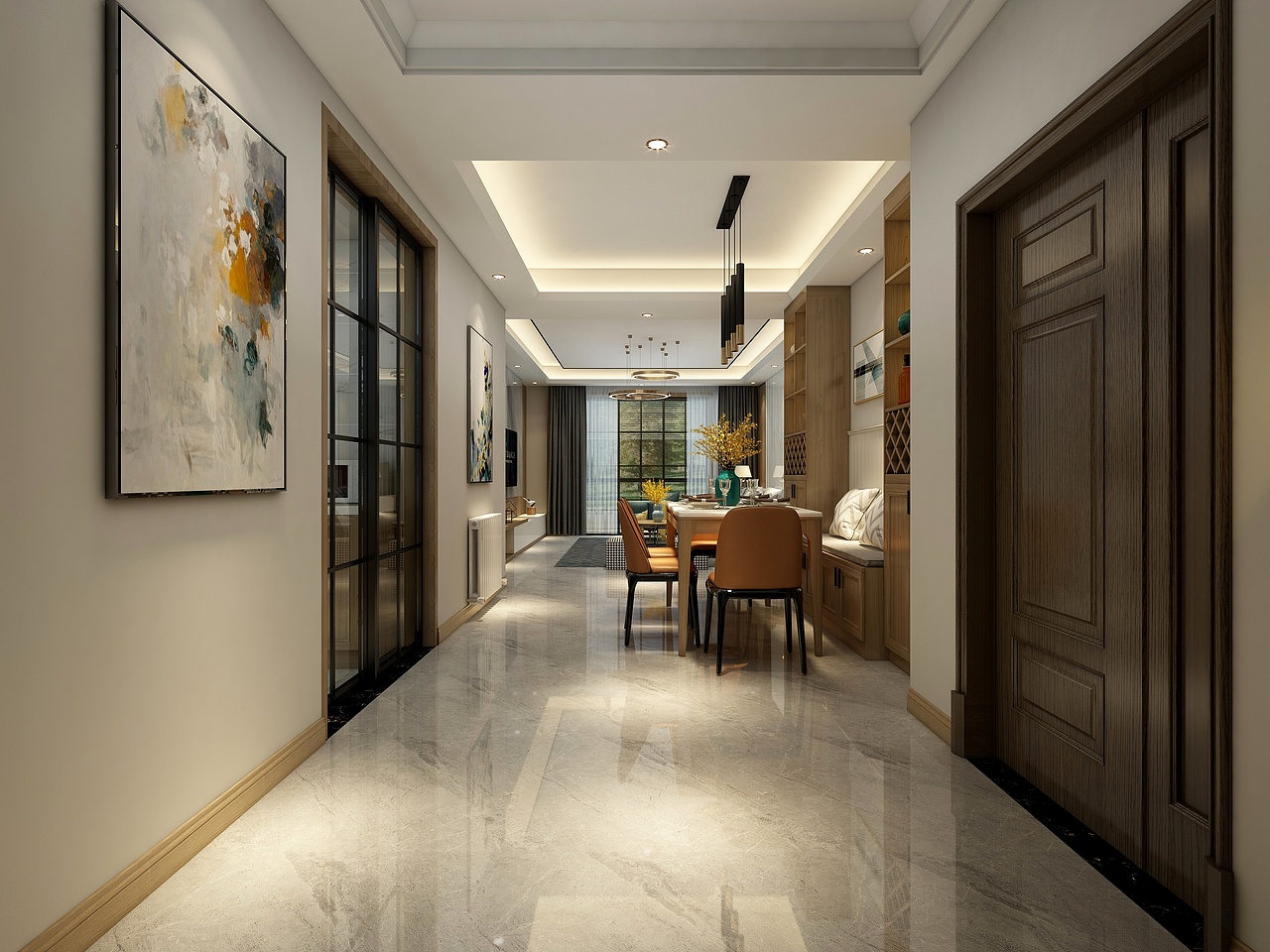 大平层——小情调