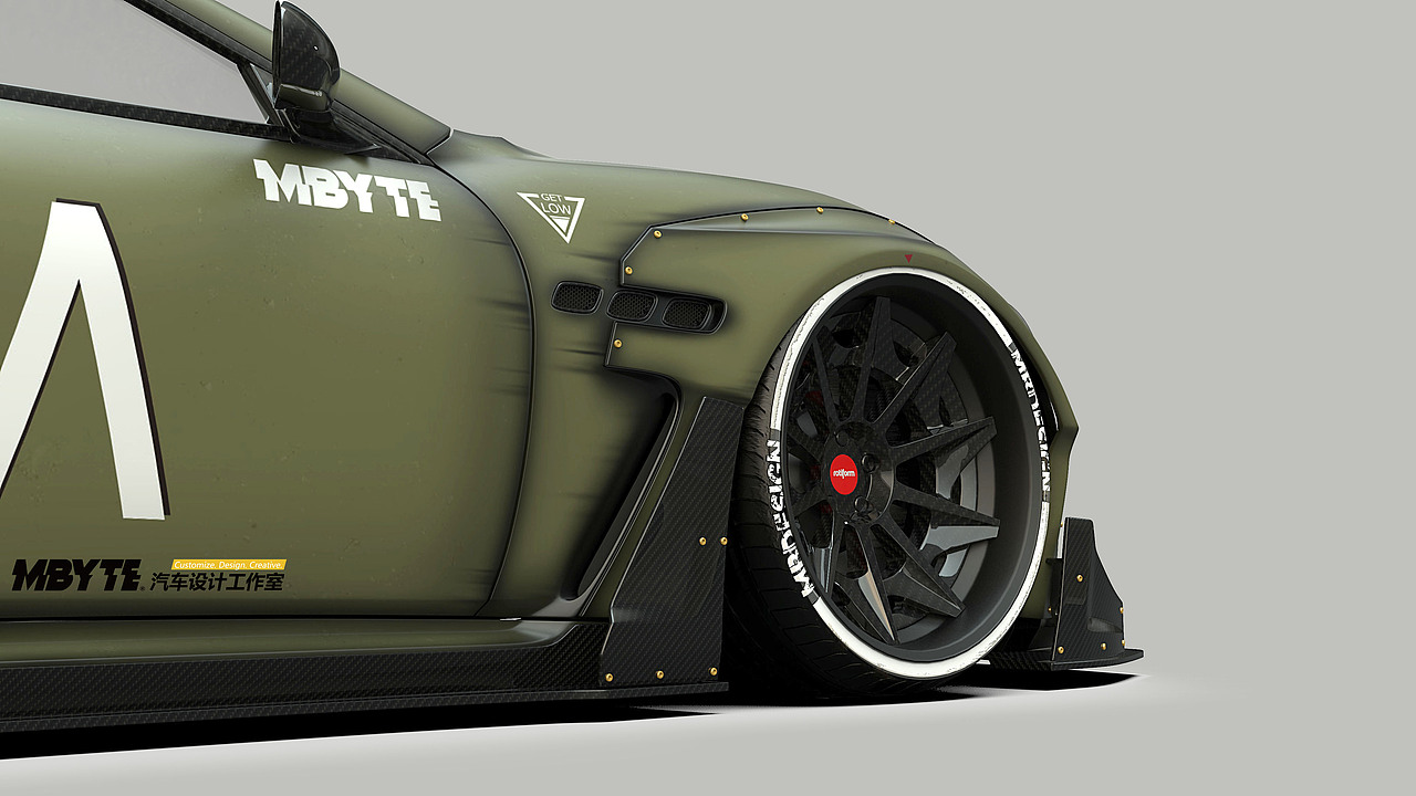 MBYTE 玛莎拉蒂 GT 宽体套件 从设计到实车（图ZMjIwOTg4NTgw） - 交通工具 - 站酷设计师MBYTE_CHINA原创素材 - 站酷ZCOOL