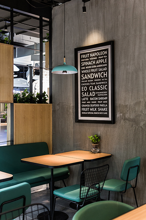 餐饮空间设计·EO蔬果料理沙拉店设计