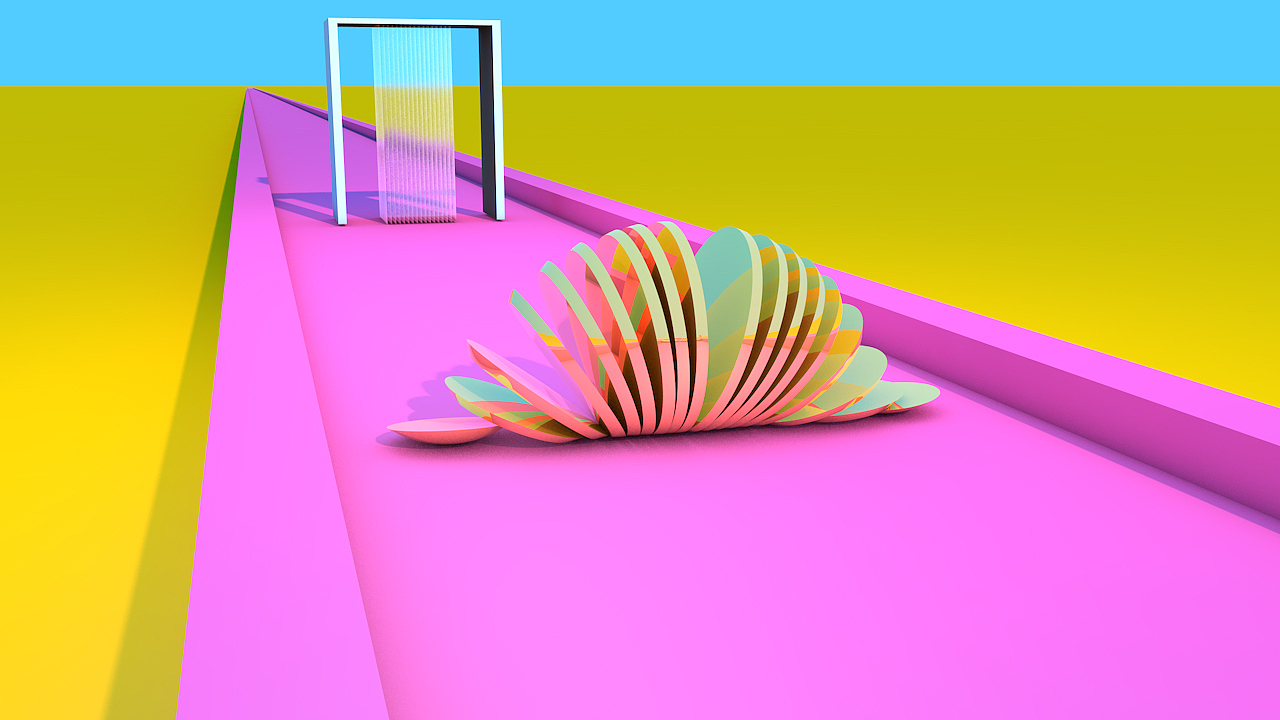 C4D练习作品集-动态01