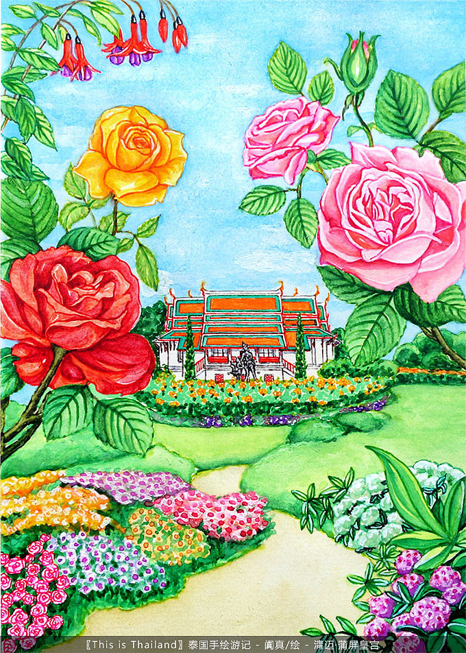 【this is thailand】泰国手绘风景插画