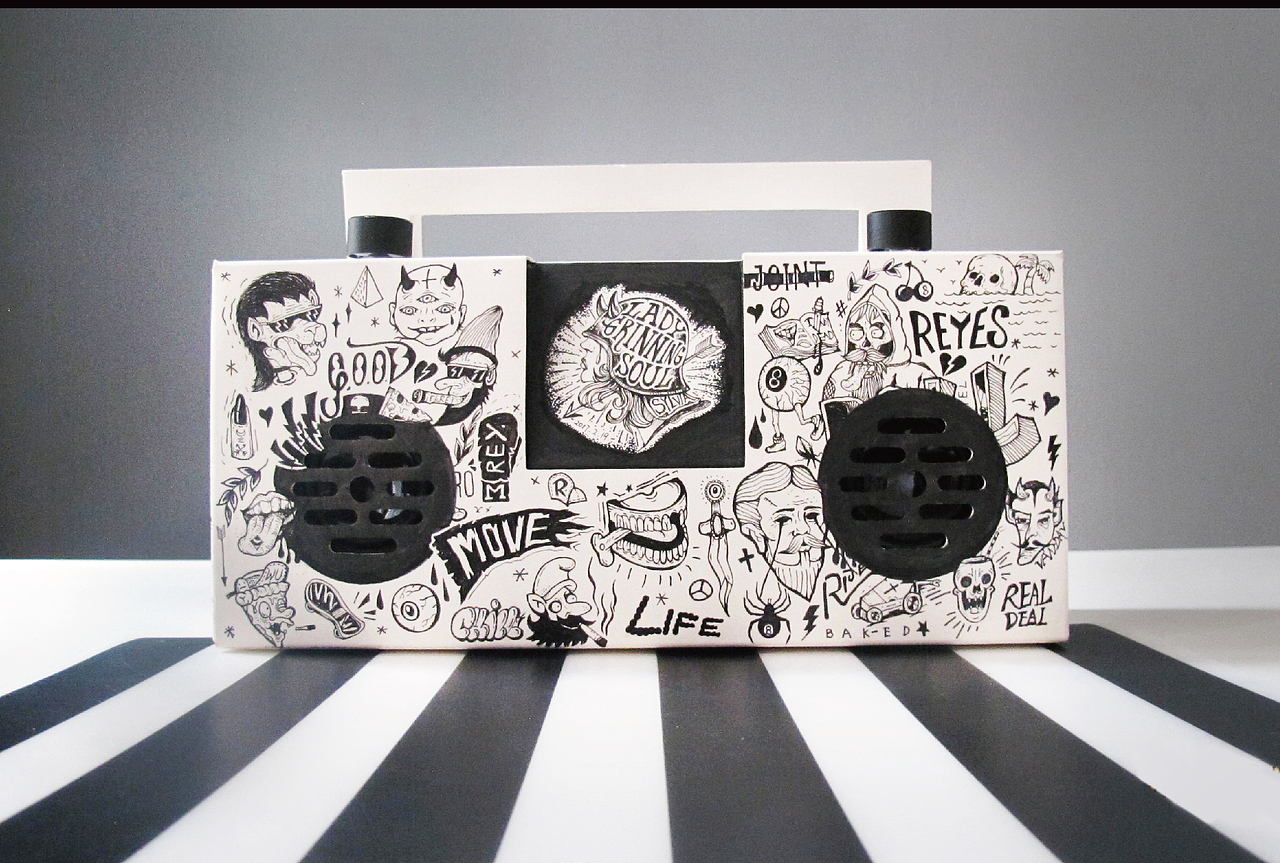 涂鸦暗黑风手绘