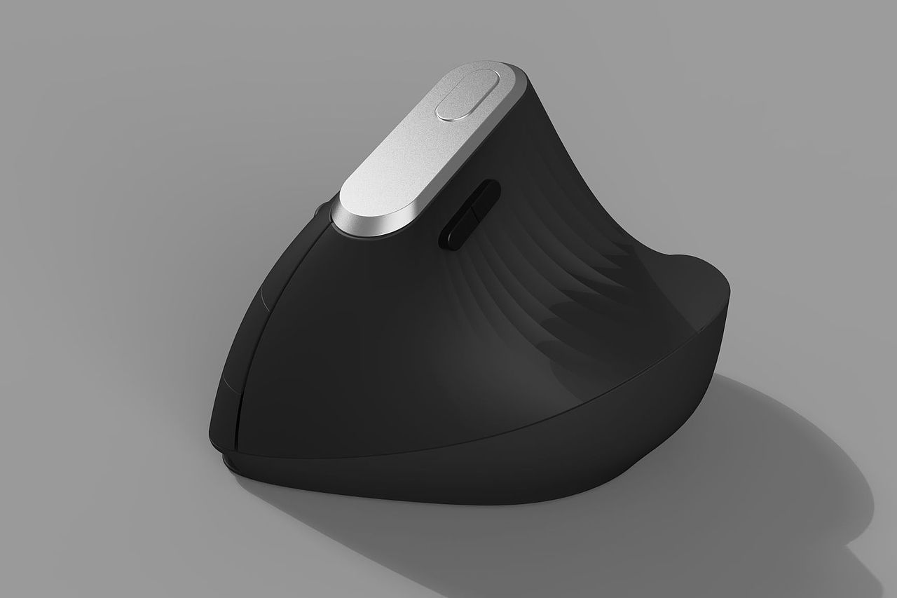 罗技鼠标3d模型