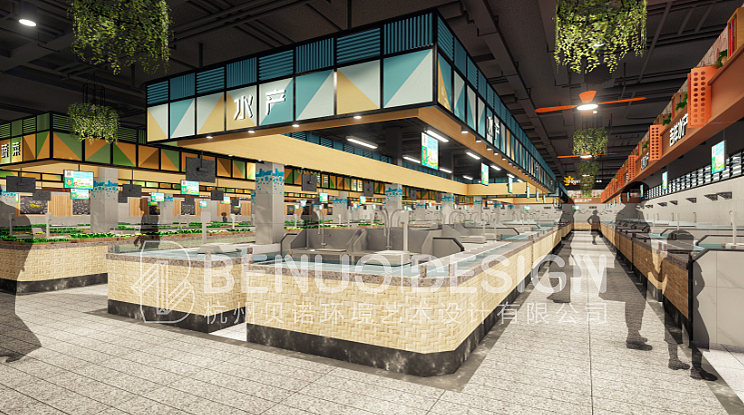 农贸市场设计|朝晖农副产品综合市场