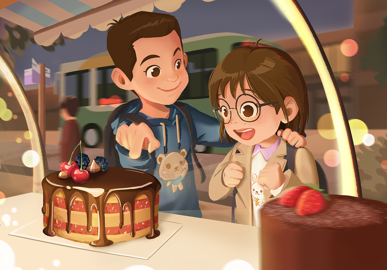 温暖小周年（图ZMTg5MzgxNTgw） - 创作习作 - 站酷设计师三井寿君原创素材 - 站酷ZCOOL
