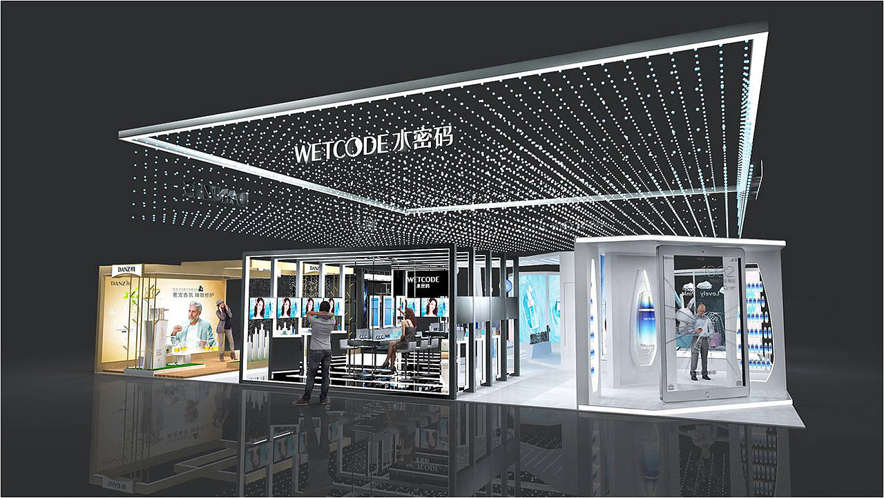 水密码展位（图ZMjE5MzU2MTU2） - 场景 - 站酷设计师治术艺空原创素材 - 站酷ZCOOL