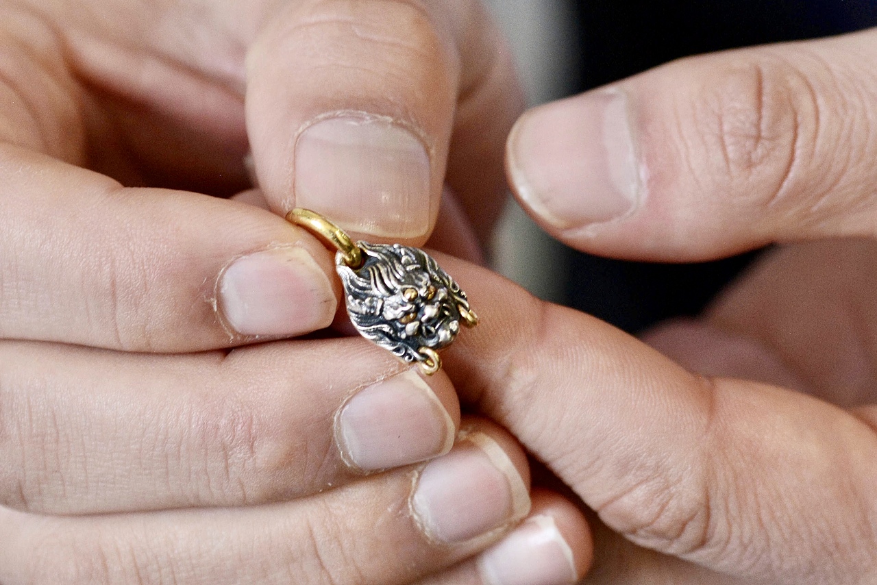 设计作品|一念之间吊坠做旧