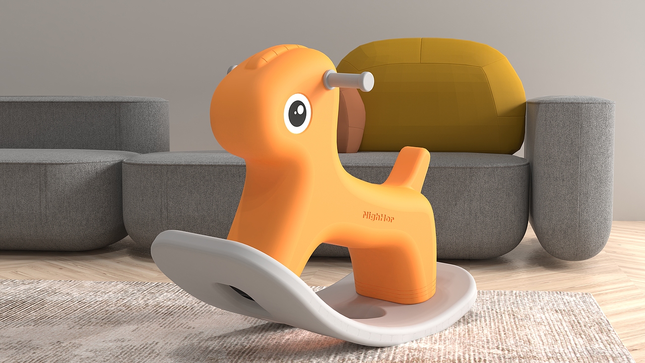 软萌可爱-儿童摇马设计（图ZMjczNjE4OTAw） - 玩具 - 站酷设计师王金鑫PLUS原创素材 - 站酷ZCOOL