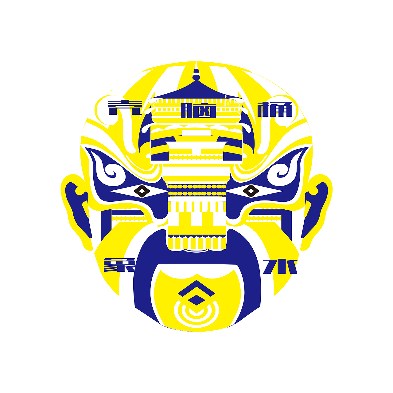 京剧脸谱（图ZMTE5MTA4NDI4） - 图案 - 站酷设计师esails原创素材 - 站酷ZCOOL