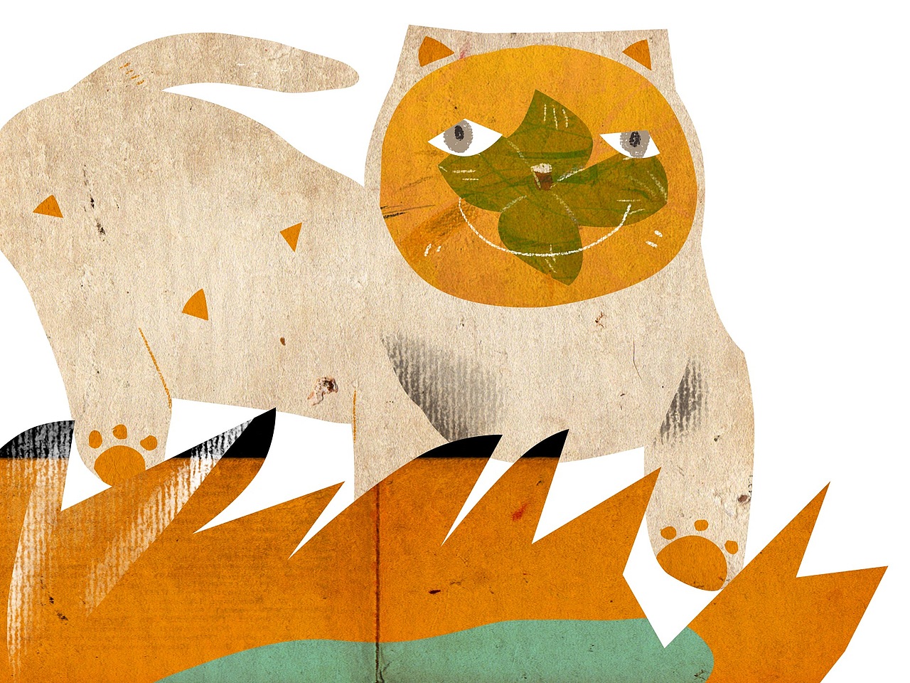 柿子猫（图ZMTMyOTgyNjIw） - 商业插画 - 站酷设计师梁柠檬梁柠檬原创素材 - 站酷ZCOOL