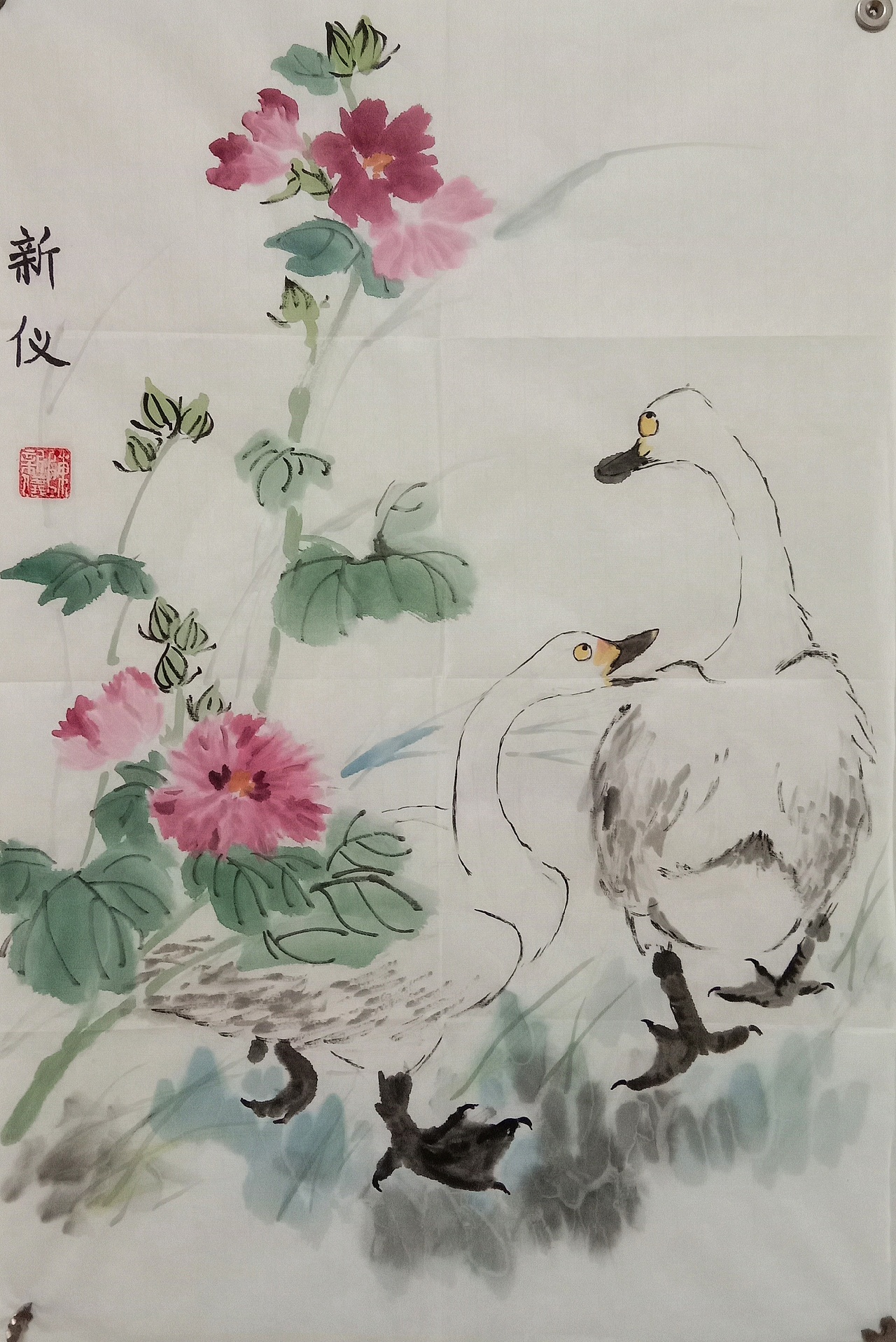 孩子临的王雪涛的画（图ZMjI1NjkwOTgw） - 绘画 - 站酷设计师莹莹2005原创素材 - 站酷ZCOOL