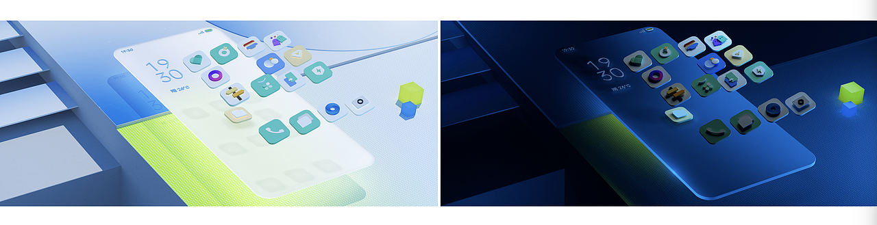 OPPO ColorOS 11（图ZMjMyMTU0Njky） - 产品 - 站酷设计师SEENVISION原创素材 - 站酷ZCOOL