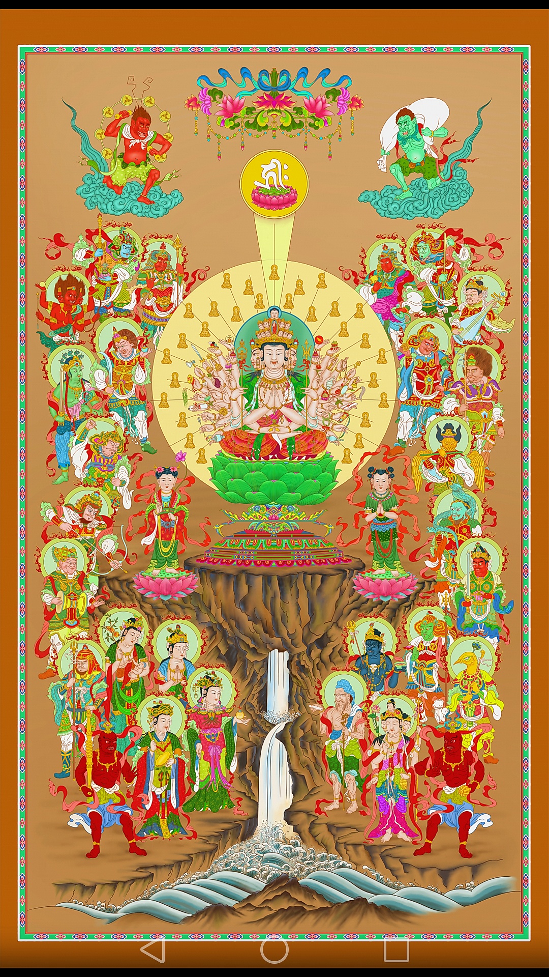 千手观音及二十八部圣众