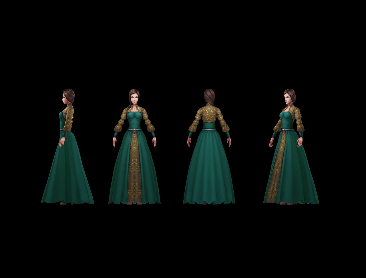 贵族女模型（图ZOTk1ODMxMTY=） - 人物/生物 - 站酷设计师DeDeMaCool原创素材 - 站酷ZCOOL