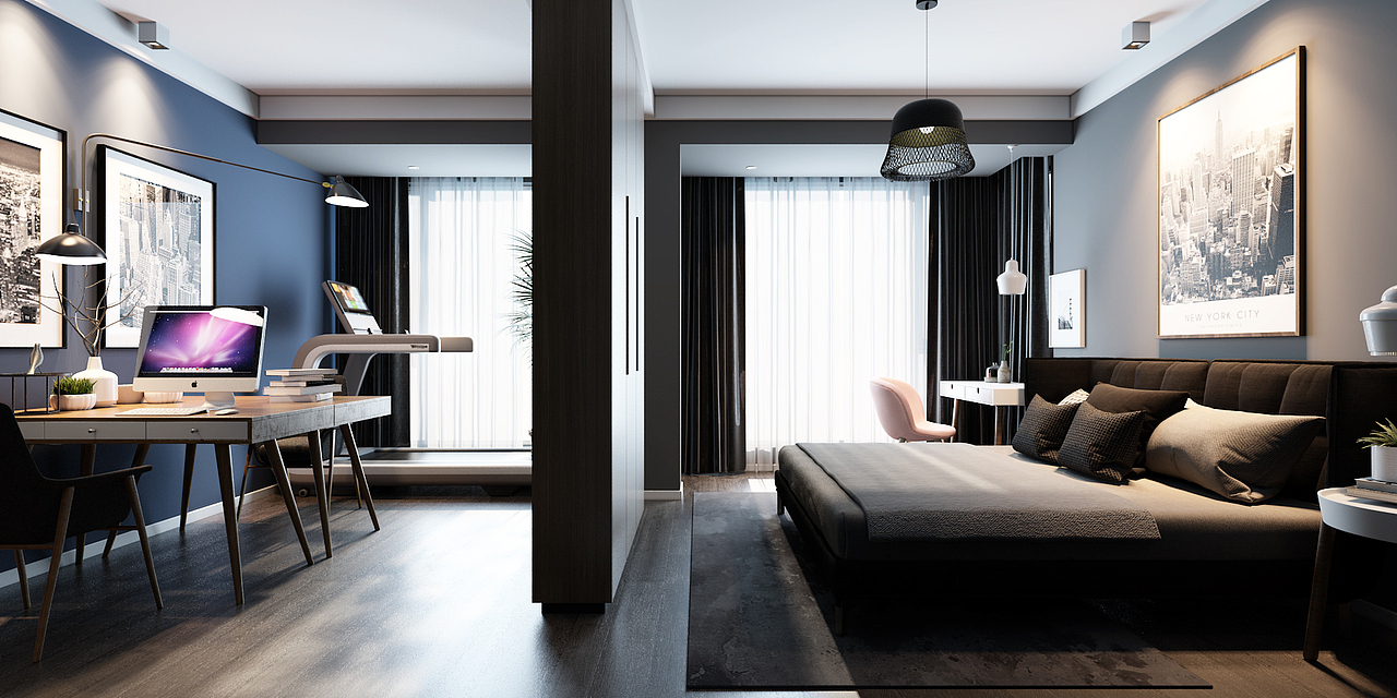 桃花岛别墅|空间|家装设计|邵延凤室内设计师_原创作品-站酷zcool