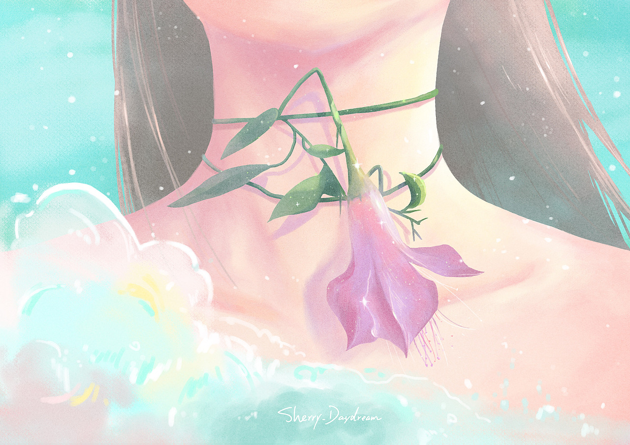 《爱情海》（图ZMTM1MzcwODQ0） - 创作习作 - 站酷设计师Sherry白日梦原创素材 - 站酷ZCOOL
