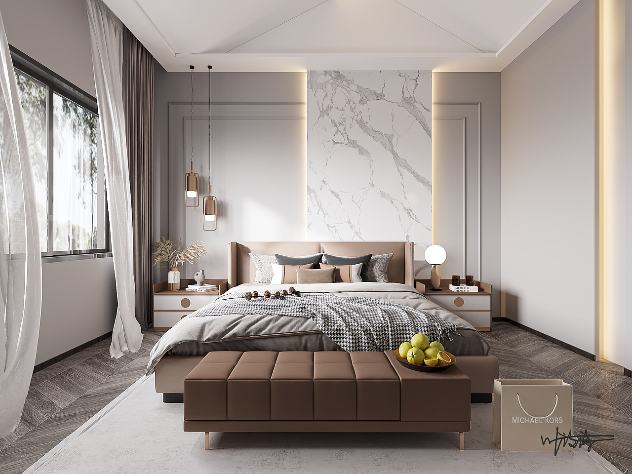 别墅与现代风格相遇,高级中透露着奢华