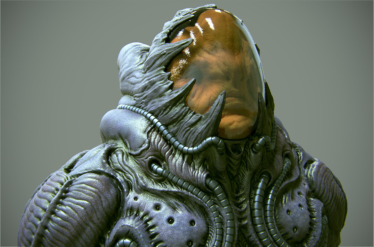 外星生物|三维|人物/生物|funkyboy_gx_原创作品-站酷zcool