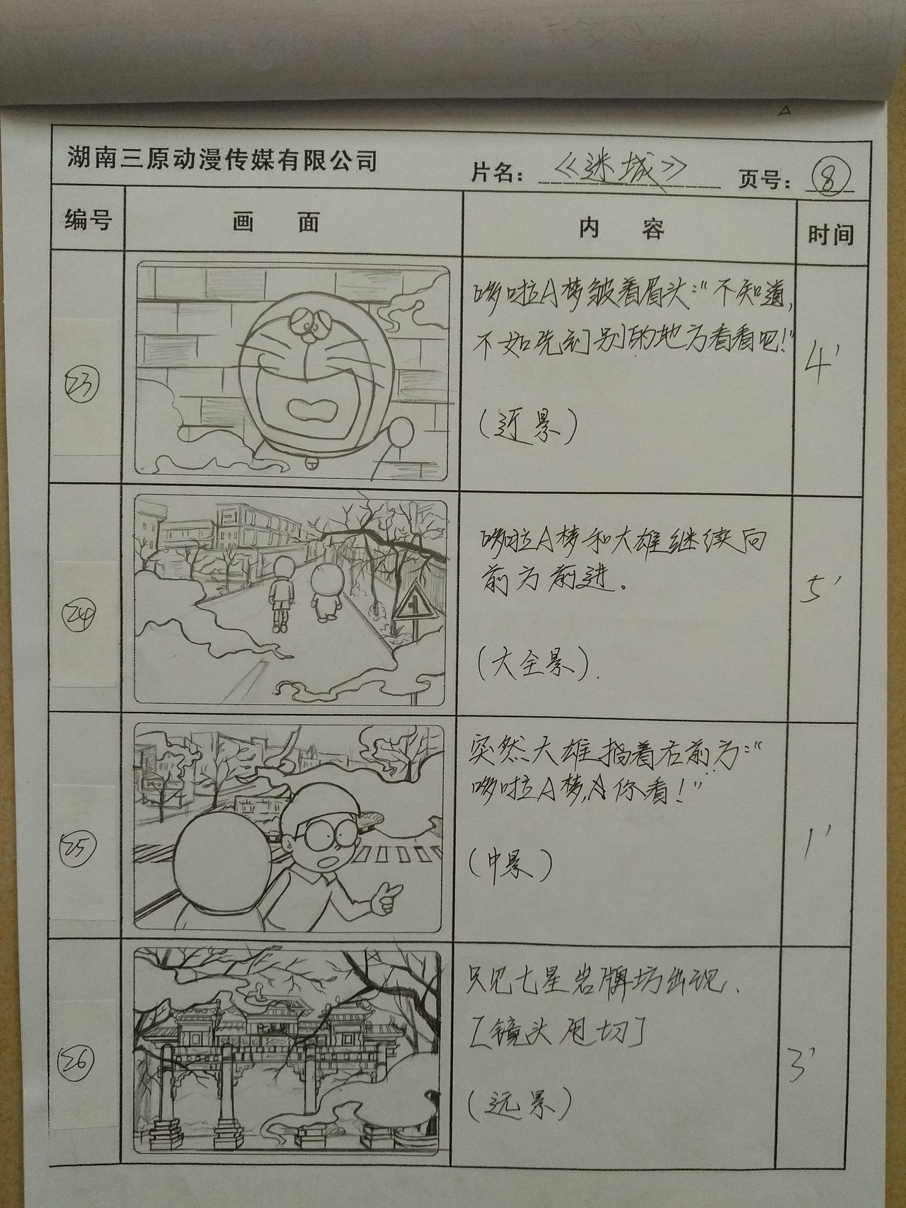 《迷城》分镜头