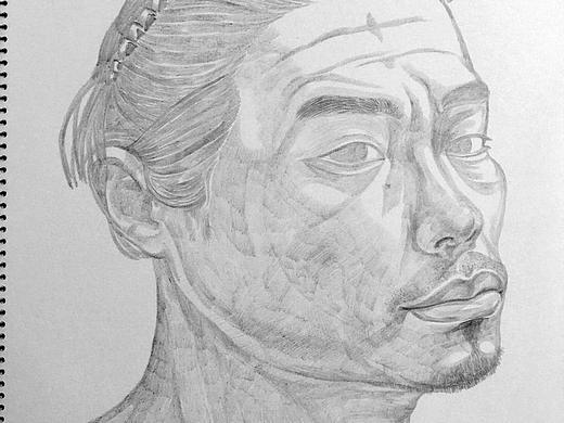 自画像（个人主页-ZMjQ0MDk1MDg=） - 绘画 - 站酷设计师画自画像的人原创素材 - 站酷ZCOOL