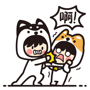 微信表情 | GIGI&KIKI（小奇与小基）的日常-第一弹（图ZMTAzODAxMzI4） - 网络表情 - 站酷设计师张小谦_up原创素材 - 站酷ZCOOL