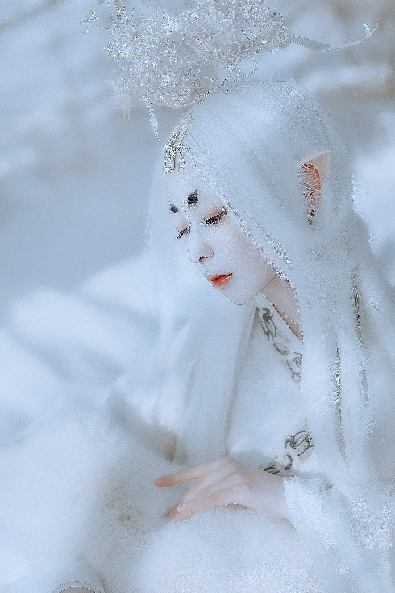 《灵仙圖志·雪姬》（图ZMTI0Mzc2NTM2） - 人像摄影 - 站酷设计师散兄原创素材 - 站酷ZCOOL