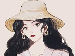 復(fù)古插畫練習(xí)
