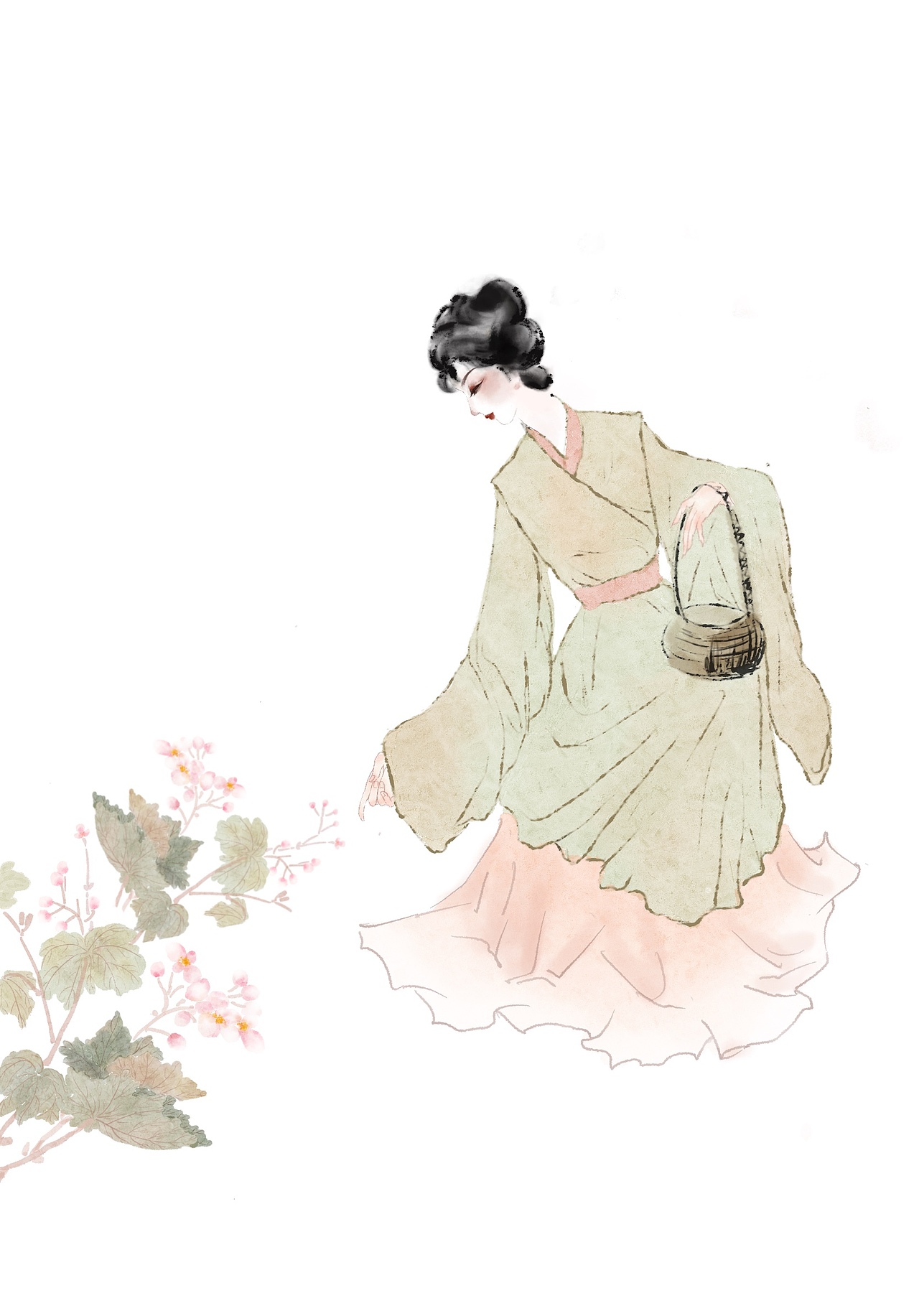 红楼之十二花神（图ZMzExODI4OTc2） - 创作习作 - 站酷设计师米菽尔原创素材 - 站酷ZCOOL