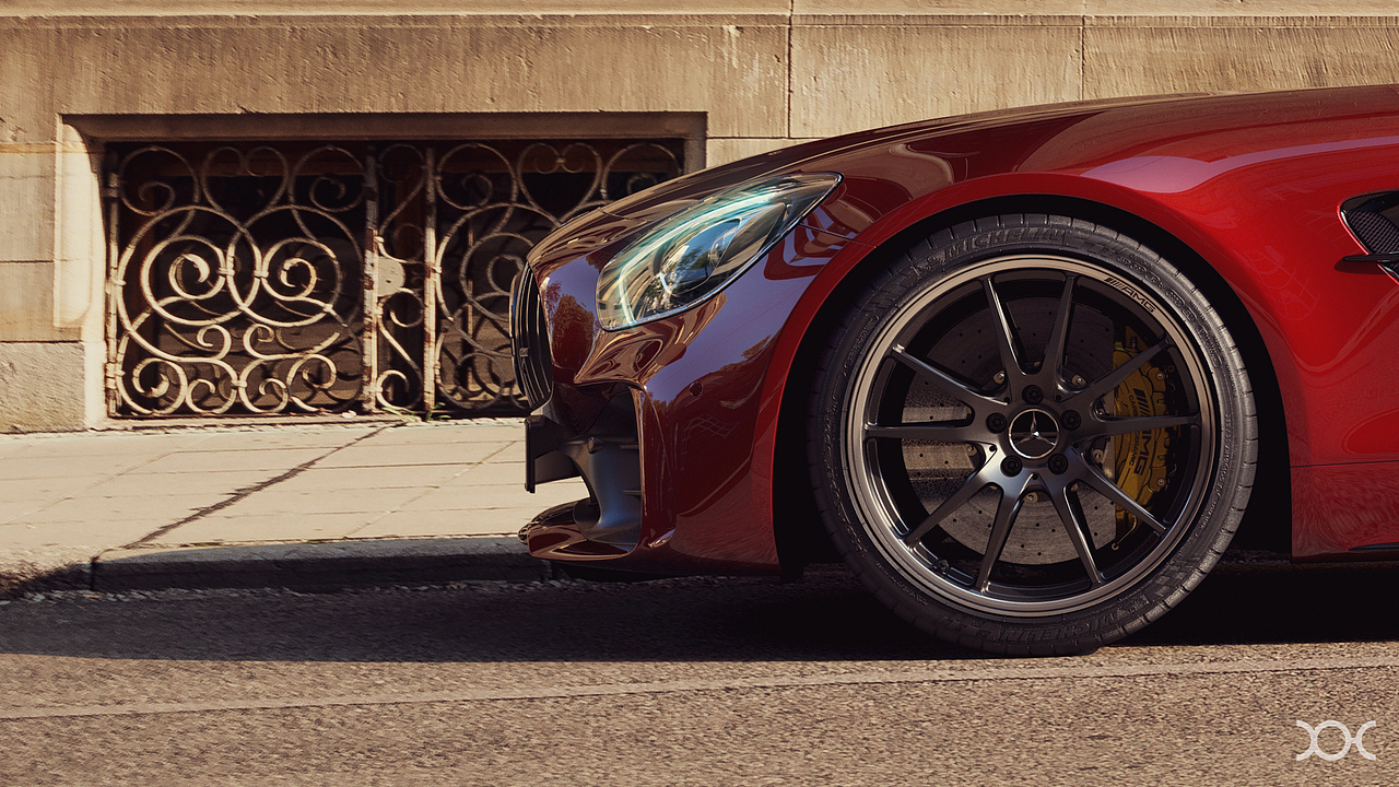 AMG GTC>R | CGI WORK